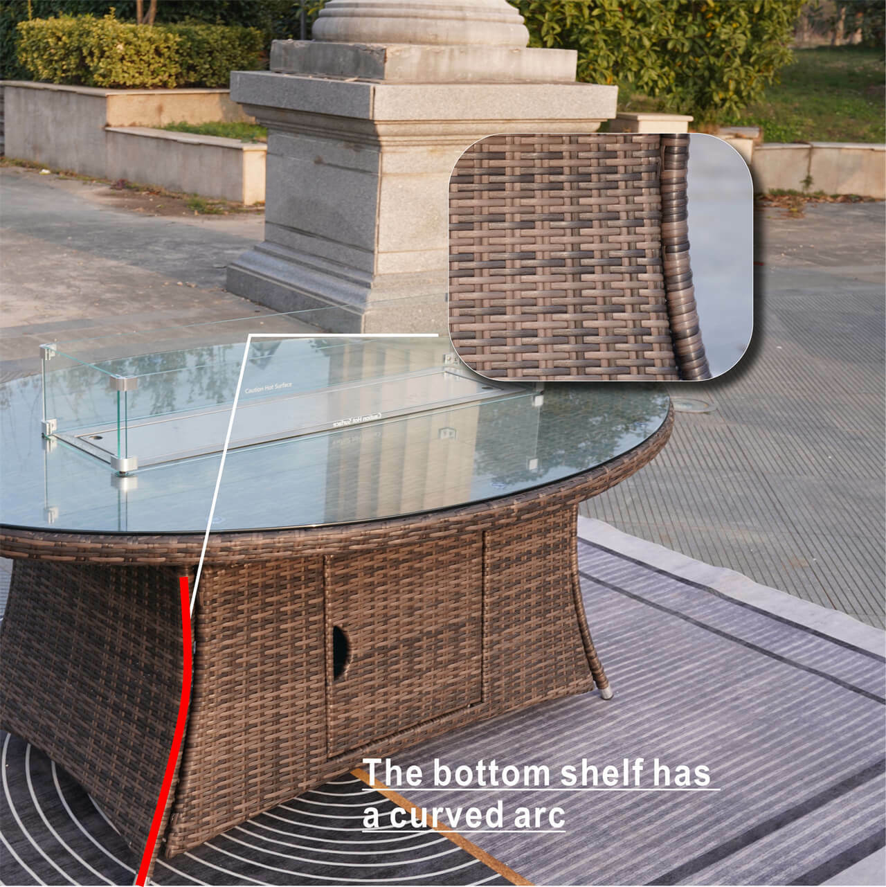 Patio Fire Pit Tables